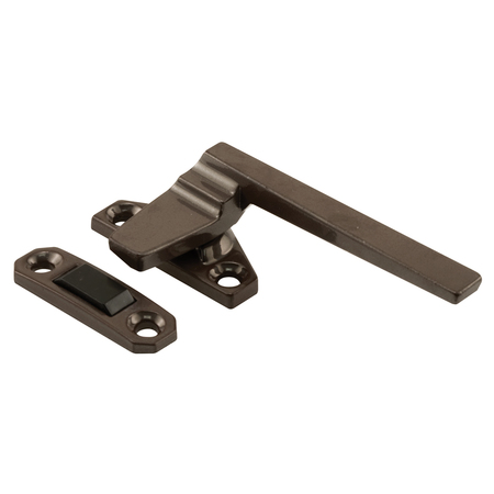 Prime-Line Right-Handed, Bronze, Casement Locking Handle with Offset Base Single Pack H 3599